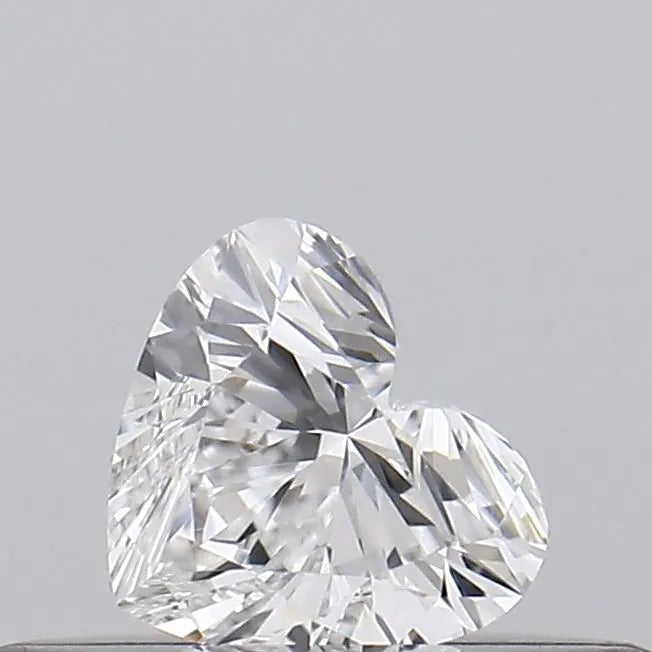 0.18ct Heart Natural Diamond (Colour F, Clarity VVS1, GIA Certified)