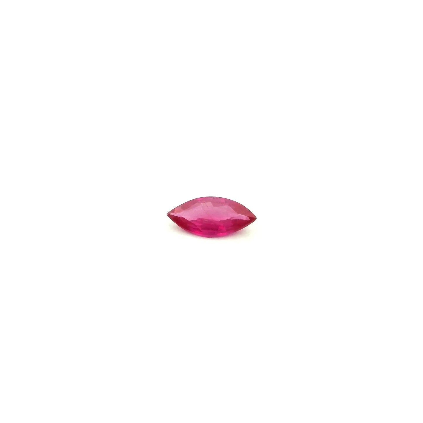 0.21ct Marquise Natural Ruby (Colour Red, Clarity Slightly Included, Cut Faceted)