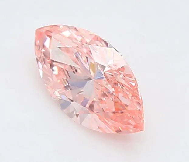 0.27ct Marquise Lab Grown Diamond (Colour Fancy Vivid Pink, Clarity VS1, IGI Certified)