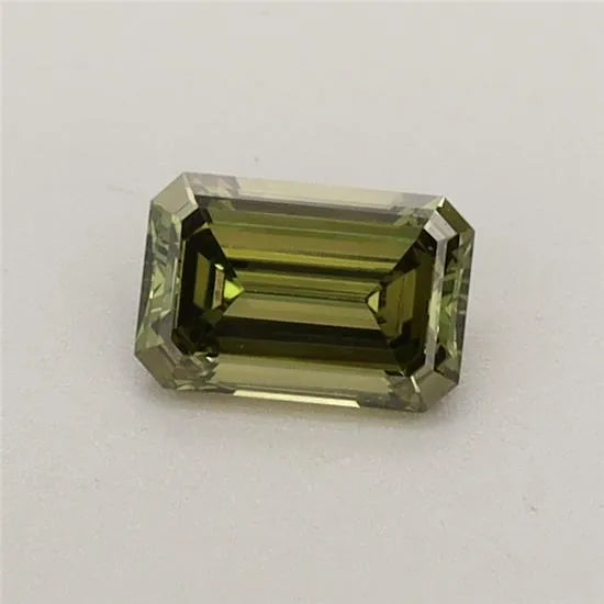 0.30ct Emerald Lab Grown Diamond (Colour Fancy Vivid Green, Clarity VVS2, IGI Certified)