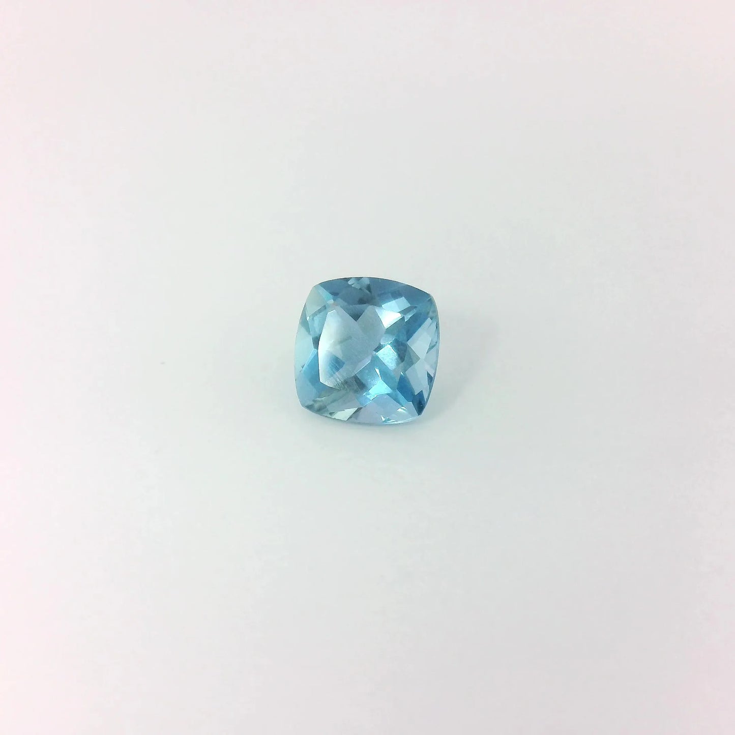 0.50ct Cushion Natural Aquamarine (Colour Blue, Clarity Eye Clean, Cut Faceted)