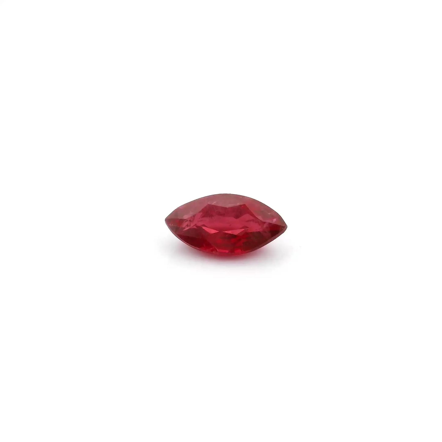 0.52ct Marquise Natural Ruby (Colour Red, Clarity Moderately Included, Cut Faceted)