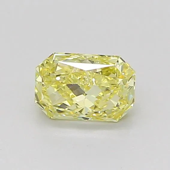0.54ct Radiant Lab Grown Diamond (Colour Fancy Intense Yellow, Clarity VS1, IGI Certified)
