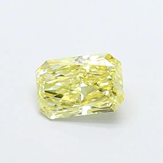 0.54ct Radiant Lab Grown Diamond (Colour Fancy Intense Yellow, Clarity VVS2, IGI Certified)