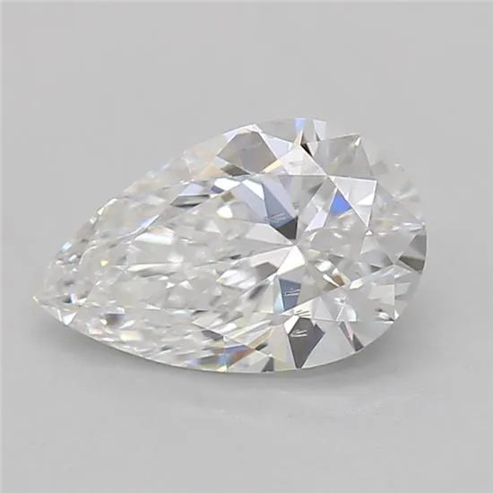 0.60ct Pear Lab Grown Diamond (Colour D, Clarity SI1, IGI Certified)