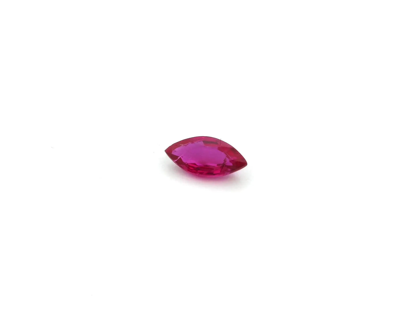 0.62ct Marquise Natural Ruby (Colour Red, Clarity Slightly Included, Cut Faceted)