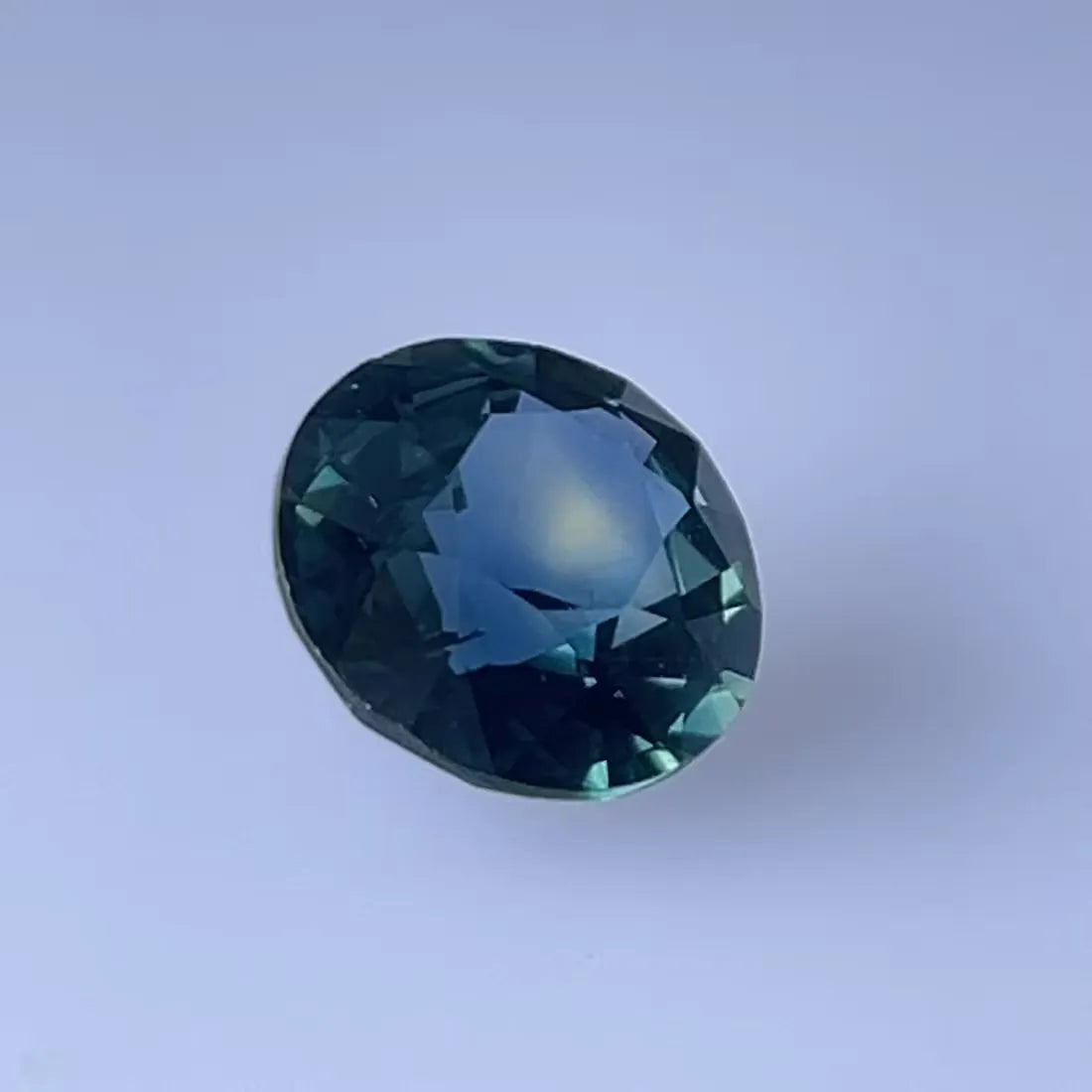 2.08ct Round Natural Sapphire (Colour Bicolor, Clarity Slightly Included, Cut Faceted)
