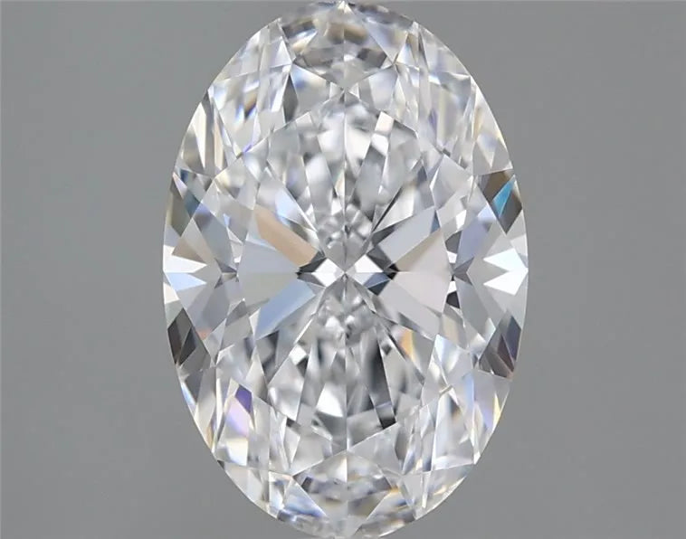 2.14ct Oval Lab Grown Diamond (Colour D, Clarity VVS1, IGI Certified)