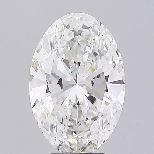 5.06ct Oval Lab Grown Diamond (Colour F, Clarity VS1, IGI Certified)