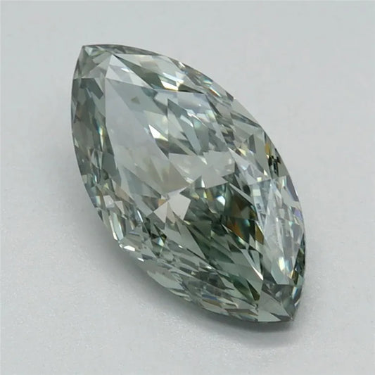 1.20ct Marquise Lab Grown Diamond (Colour Fancy Intense Green, Clarity VS1, IGI Certified)