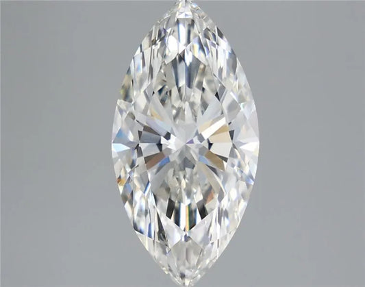 3.58ct Marquise Lab Grown Diamond (Colour H, Clarity VS1, IGI Certified)