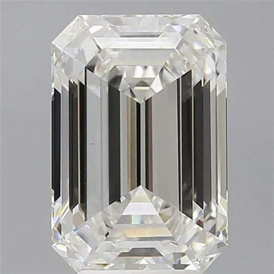4.59ct Emerald Lab Grown Diamond (Colour F, Clarity VVS2, IGI Certified)