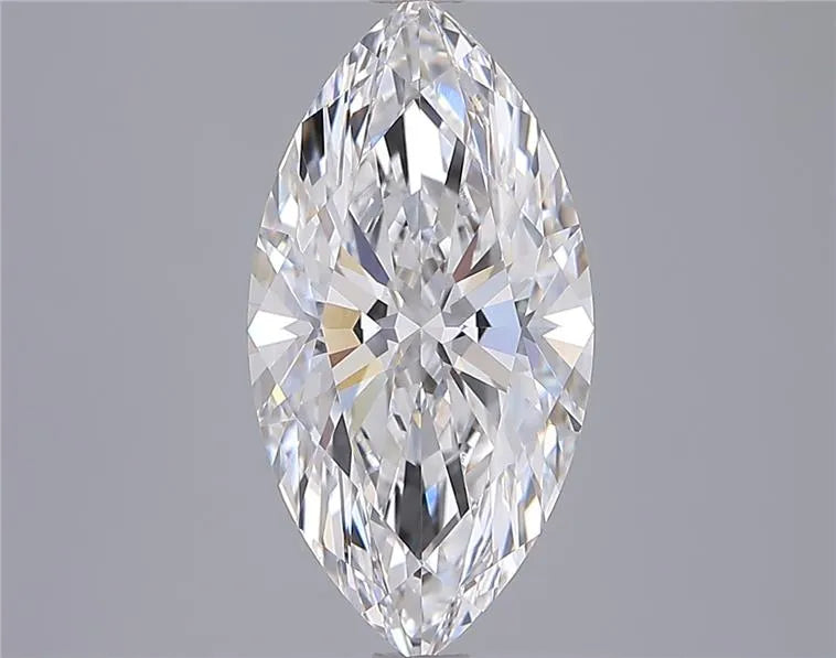 3.27ct Marquise Lab Grown Diamond (Colour D, Clarity VVS2, IGI Certified)