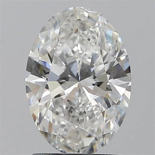 1.50ct Oval Lab Grown Diamond (Colour F, Clarity VS2, IGI Certified)