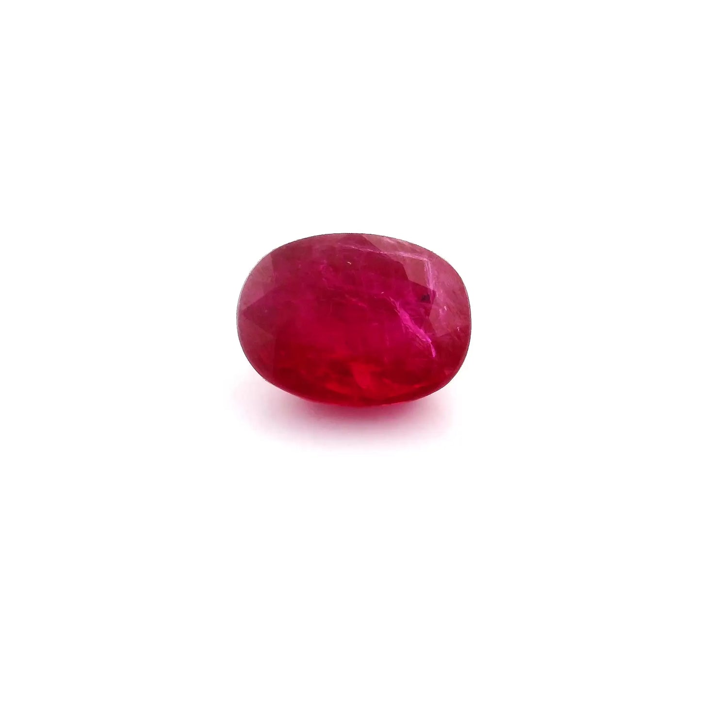 2.01ct Oval Natural Ruby (Colour Red, Clarity Moderately Included, Cut Faceted)