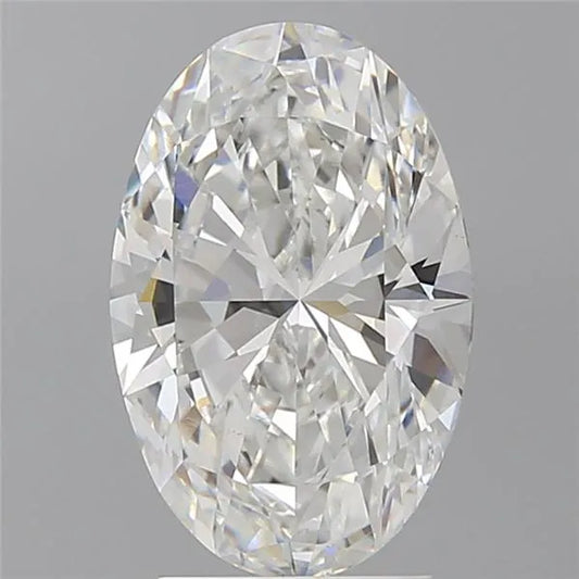 3.07ct Oval Lab Grown Diamond (Colour D, Clarity VVS2, IGI Certified)