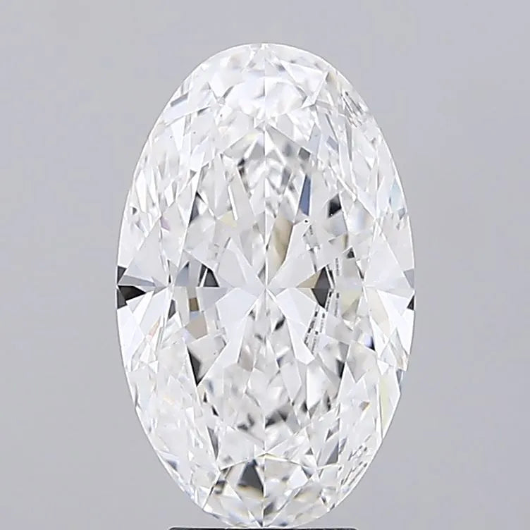 5.24ct Oval Lab Grown Diamond (Colour E, Clarity VS1, IGI Certified)