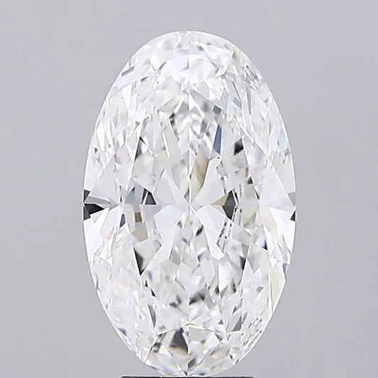 5.24ct Oval Lab Grown Diamond (Colour E, Clarity VS1, IGI Certified)