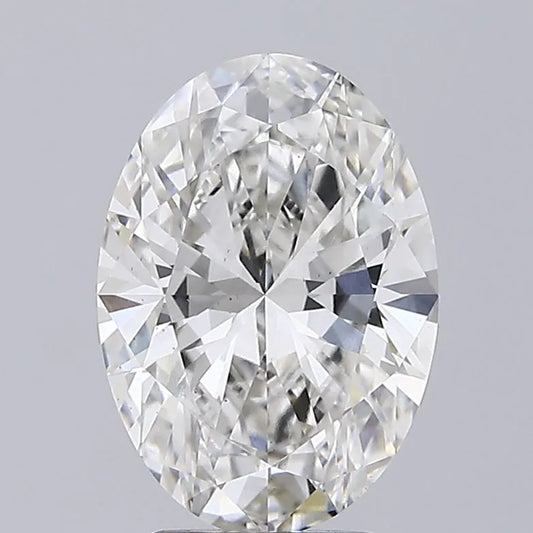 3.54ct Oval Lab Grown Diamond (Colour G, Clarity VS1, IGI Certified)