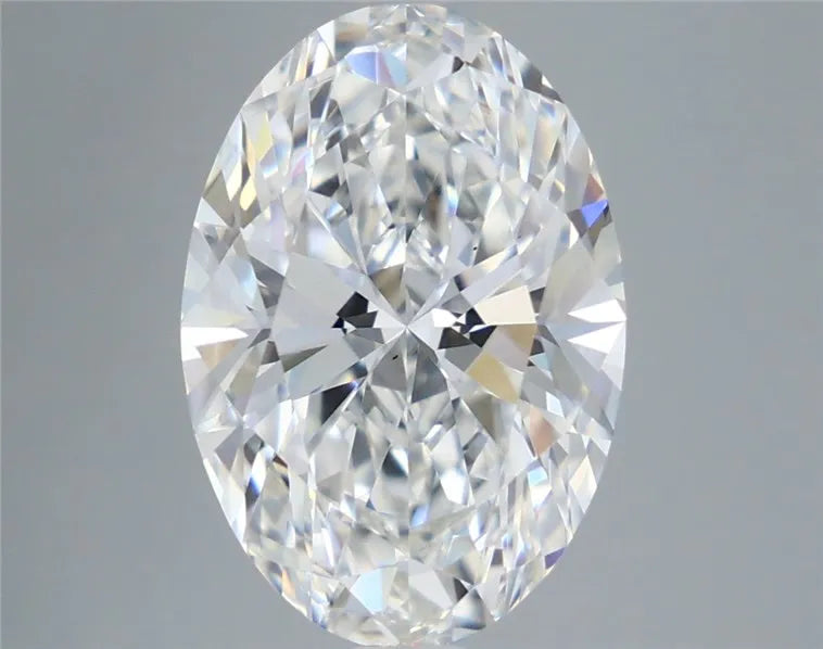 5.08ct Oval Lab Grown Diamond (Colour E, Clarity VS2, IGI Certified)