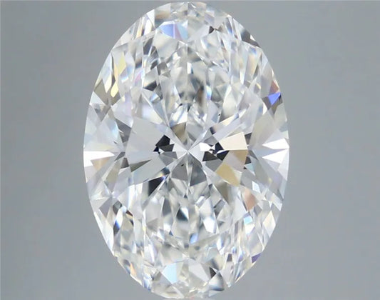 5.08ct Oval Lab Grown Diamond (Colour E, Clarity VS2, IGI Certified)