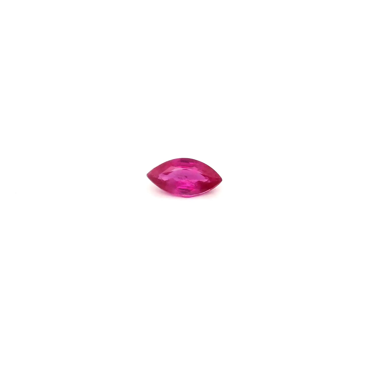 0.19ct Marquise Natural Ruby (Colour Red, Clarity Slightly Included, Cut Faceted)