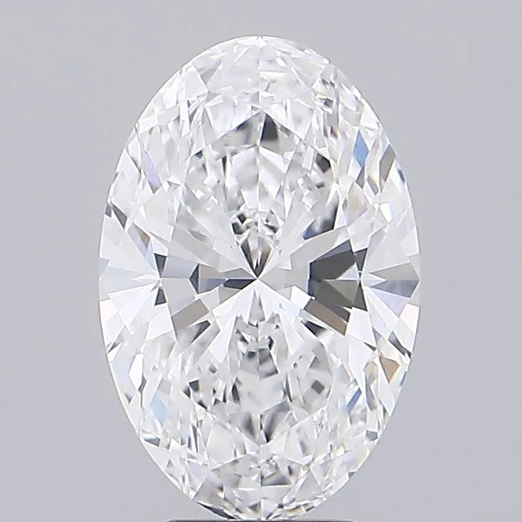 5.02ct Oval Lab Grown Diamond (Colour E, Clarity VVS1, IGI Certified)