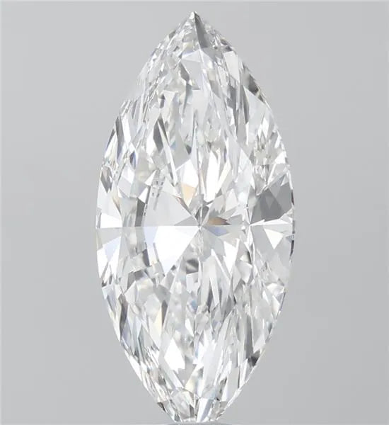 5.29ct Marquise Lab Grown Diamond (Colour F, Clarity VVS2, IGI Certified)