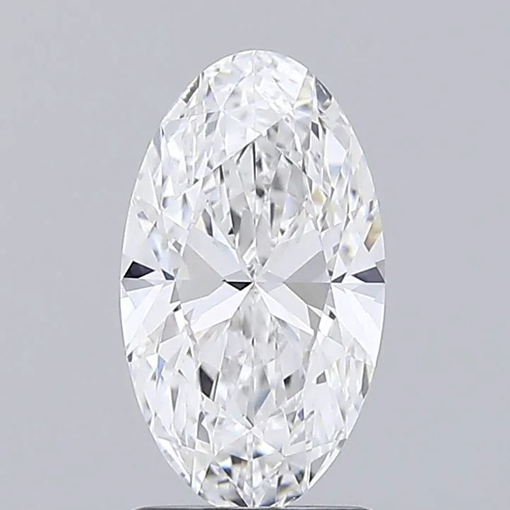 1.71ct Oval Lab Grown Diamond (Colour D, Clarity VVS2, IGI Certified)