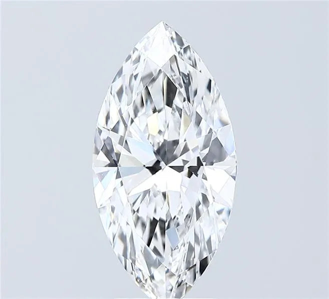 3.09ct Marquise Lab Grown Diamond (Colour D, Clarity VVS2, IGI Certified)