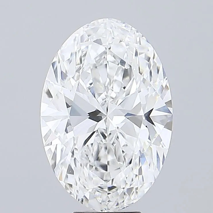 7.02ct Oval Lab Grown Diamond (Colour E, Clarity VVS2, IGI Certified)