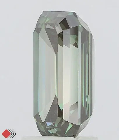 3.41ct Emerald Lab Grown Diamond (Colour Fancy Deep Green, Clarity VVS2, IGI Certified)