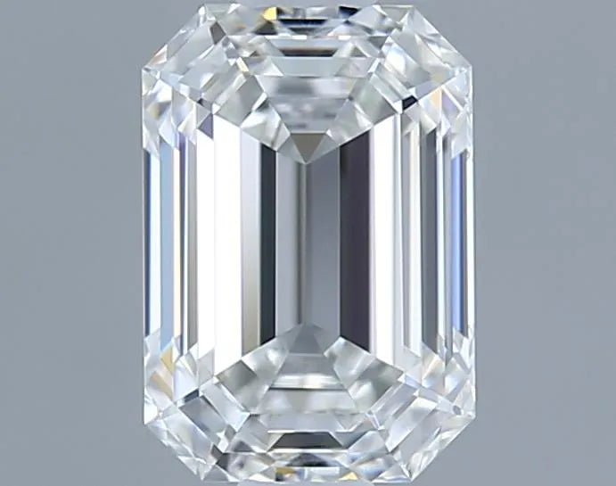 1.01ct Emerald Lab Grown Diamond (Colour F, Clarity VVS2, IGI Certified)