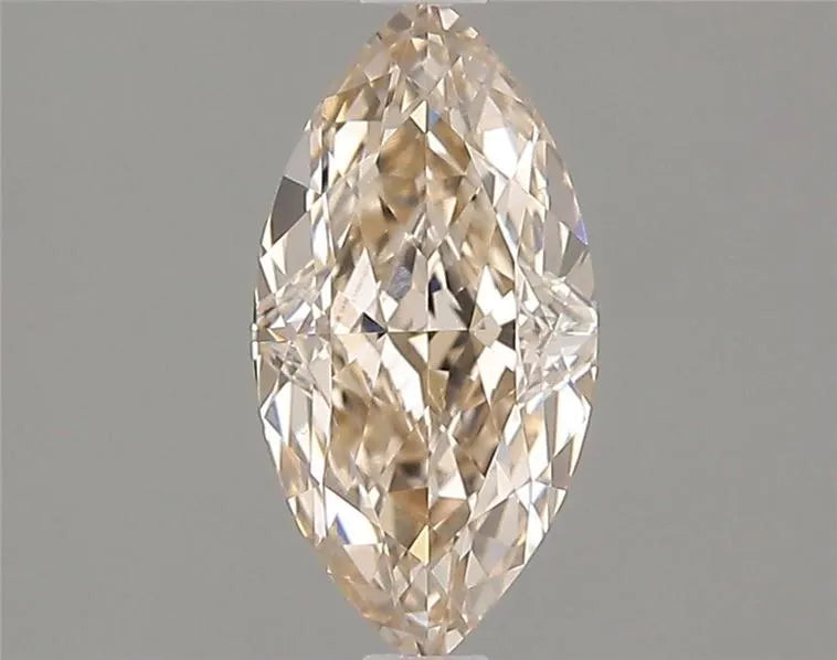 1.02ct Marquise Natural Diamond (Colour Brown, Clarity VS1, Cut GD, GIA Certified)