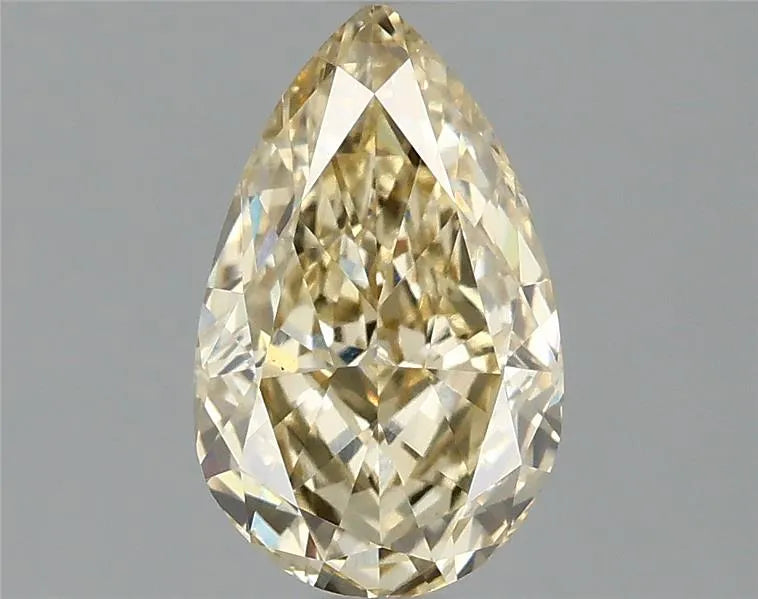 1.06ct Pear Lab Grown Diamond (Colour Fancy Yellow, Clarity VS1, IGI Certified)