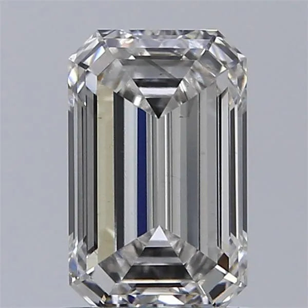 1.10ct Emerald Lab Grown Diamond (Colour G, Clarity SI1, IGI Certified)