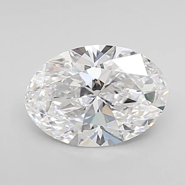 1.13ct Oval Lab Grown Diamond (Colour D, Clarity VVS2, Cut EX, IGI Certified)
