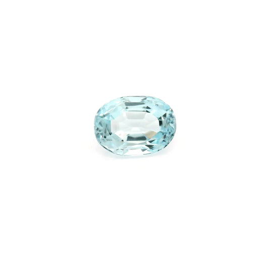 1.14ct Oval Natural Aquamarine (Colour Blue, Clarity Eye Clean, Cut Faceted)