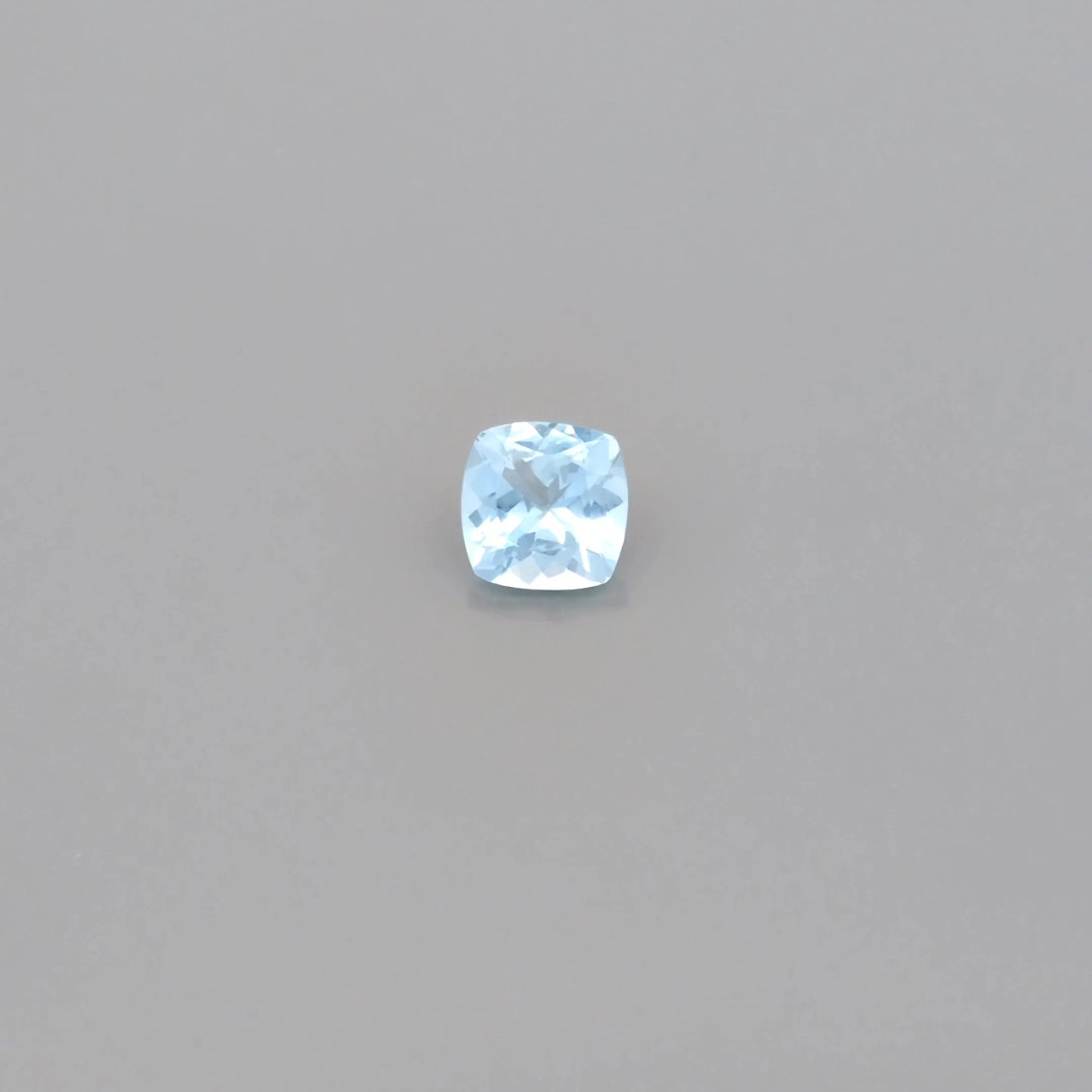 1.28ct Cushion Natural Aquamarine (Colour Blue, Clarity Eye Clean, Cut Faceted)