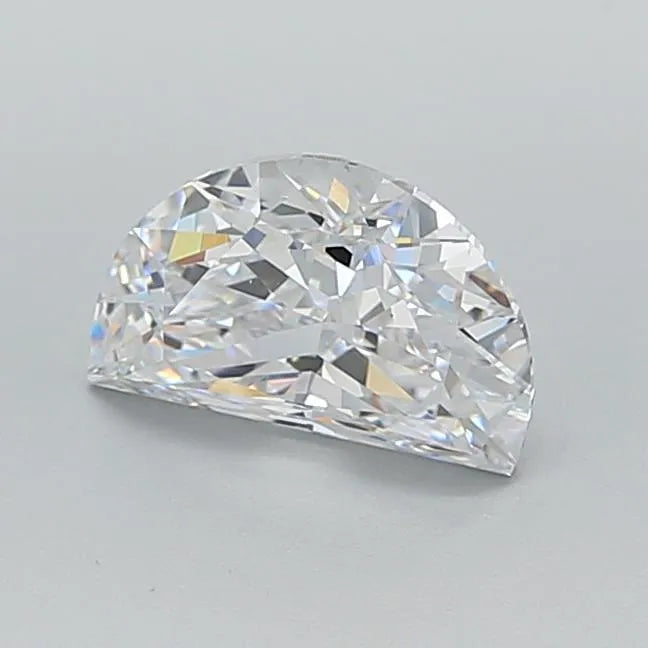 1.30ct Half moon Lab Grown Diamond (Colour D, Clarity IF, IGI Certified)