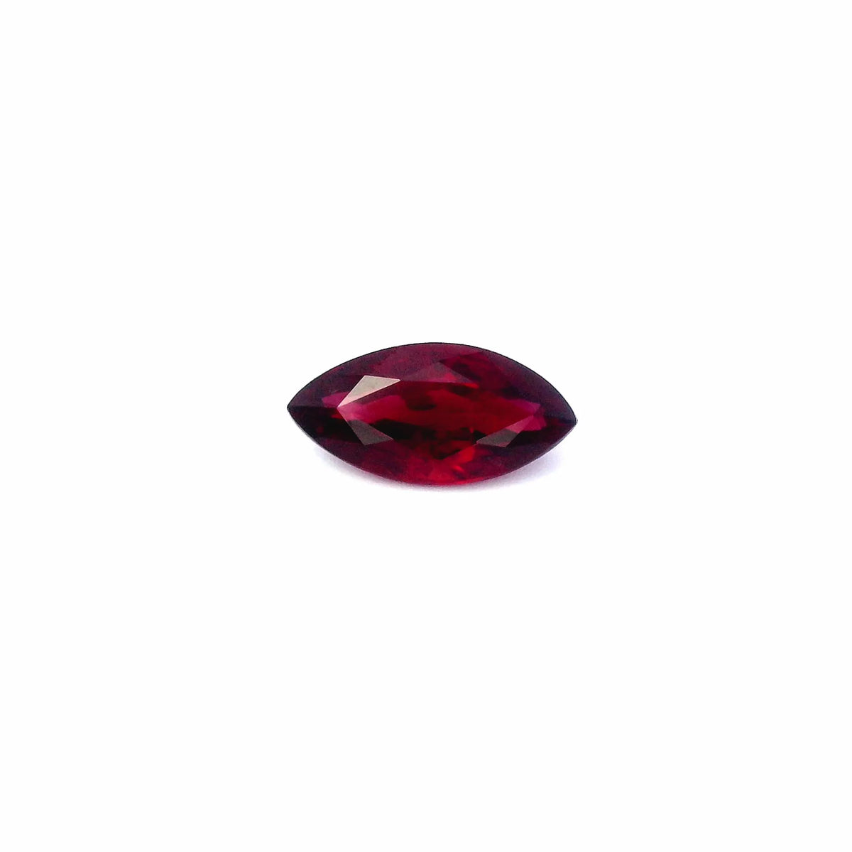 1.39ct Marquise Natural Ruby (Colour Red, Clarity Moderately Included, Cut Faceted)