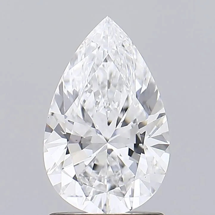 1.40ct Pear Lab Grown Diamond (Colour D, Clarity IF, IGI Certified)