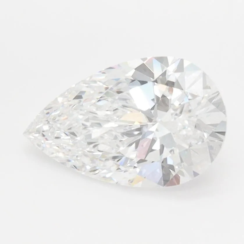 1.40ct Pear Lab Grown Diamond (Colour D, Clarity VVS1, IGI Certified)