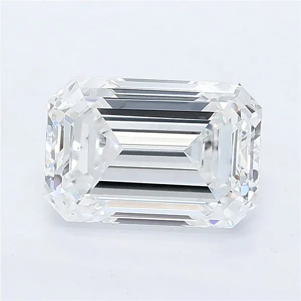 1.50ct Emerald Lab Grown Diamond (Colour E, Clarity VVS1, IGI Certified)