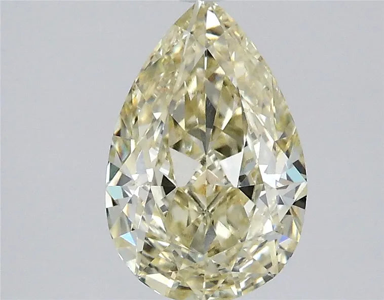 1.52ct Pear Lab Grown Diamond (Colour Fancy Light Yellow, Clarity VS1, IGI Certified)