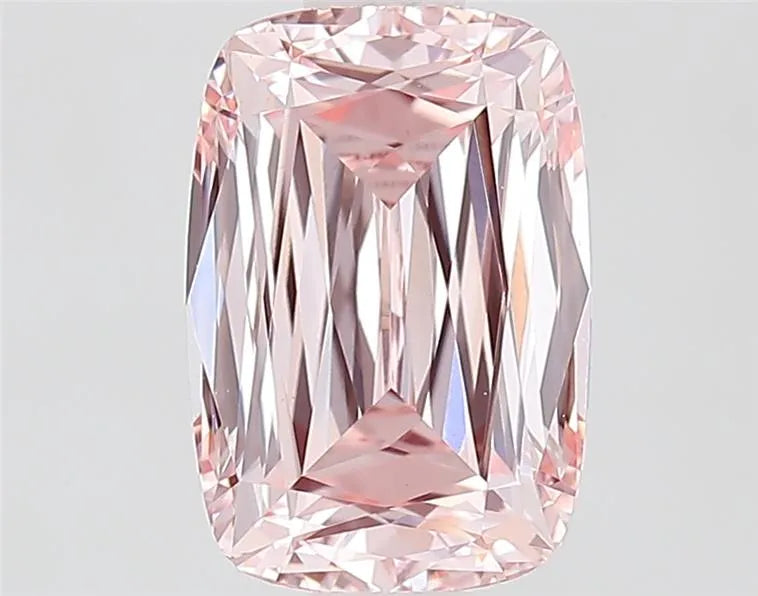 1.56ct Cushion modified Lab Grown Diamond (Colour Fancy Intense Pink, Clarity VVS2, IGI Certified)