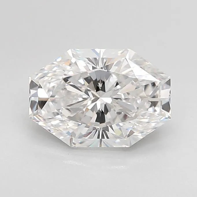 1.59ct Octagonal Lab Grown Diamond (Colour D, Clarity VVS2, IGI Certified)