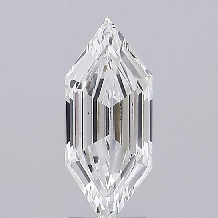 1.66ct Hexagonal Lab Grown Diamond (Colour F, Clarity VS1, IGI Certified)