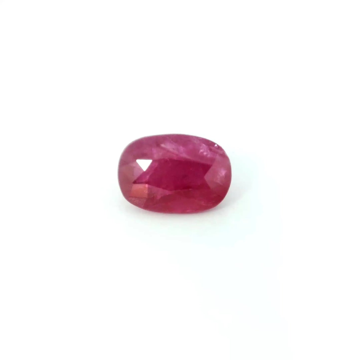 1.72ct Cushion Natural Ruby (Colour Red, Clarity Moderately Included, Cut Faceted)