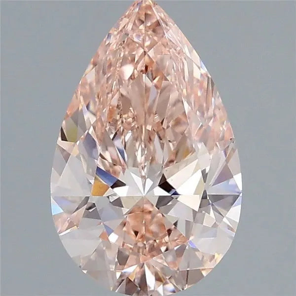1.82ct Pear Lab Grown Diamond (Colour Fancy Intense Pink, Clarity VS1, IGI Certified)